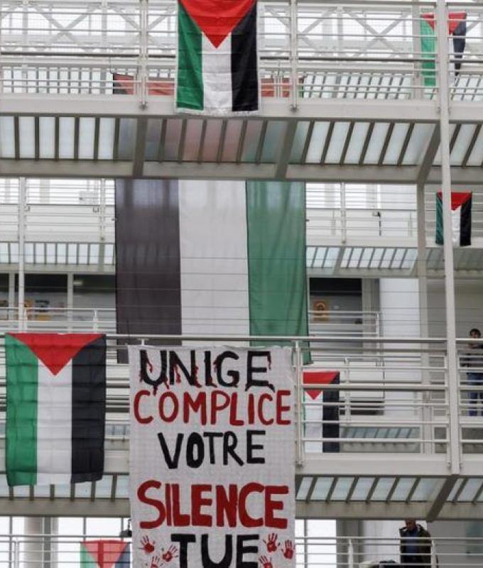 L’occupazione degli studenti filo-palestinesi all’UNIGE continuerà fino a tarda notte – rts.ch