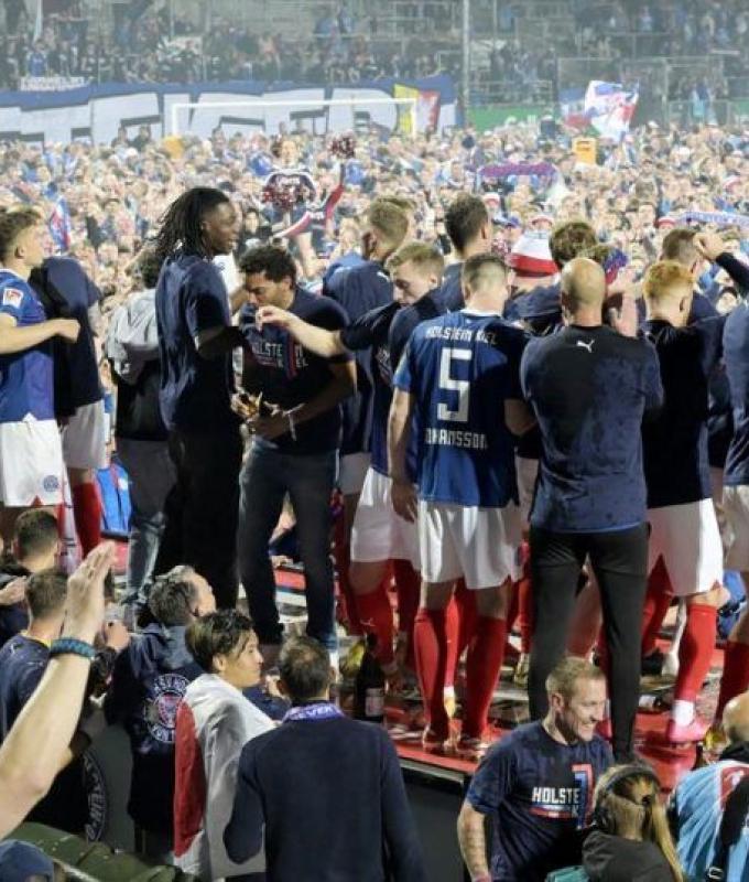 Il Kiel raggiunge la prima divisione per la prima volta nella sua storia