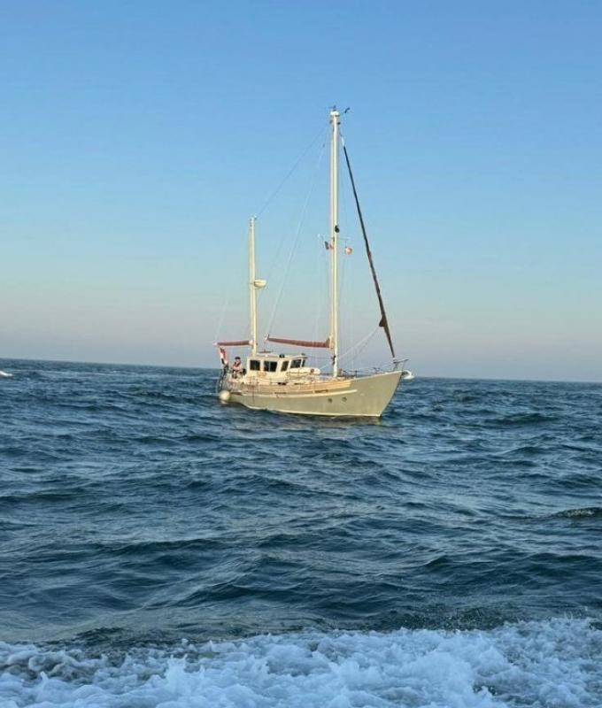 Cotentin. I soccorritori in mare soccorrono un marinaio di 61 anni con danni al motore e affaticamento