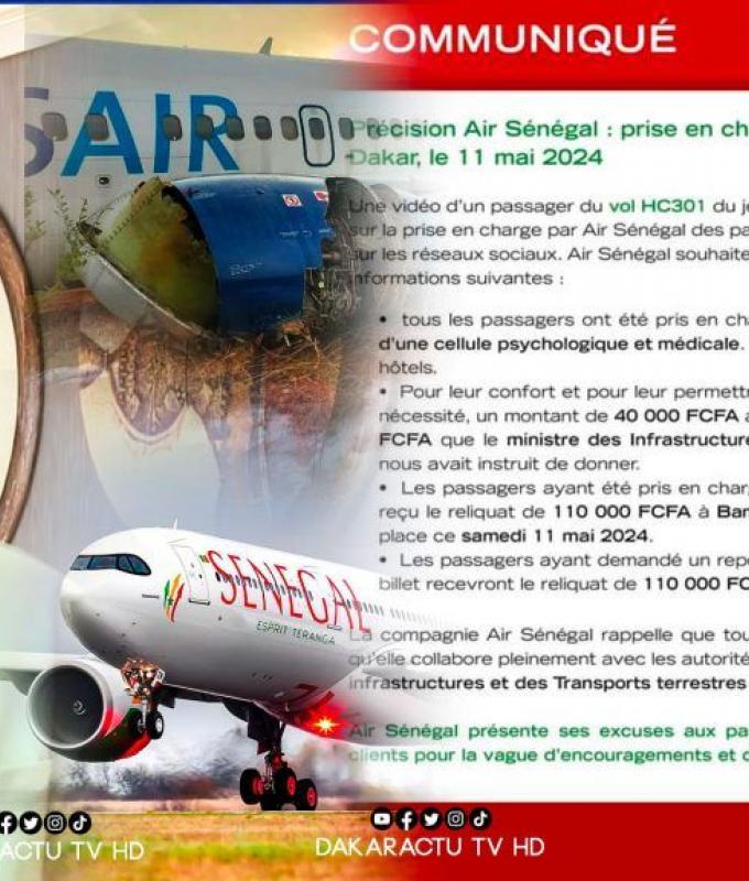 Dettagli da Air Senegal