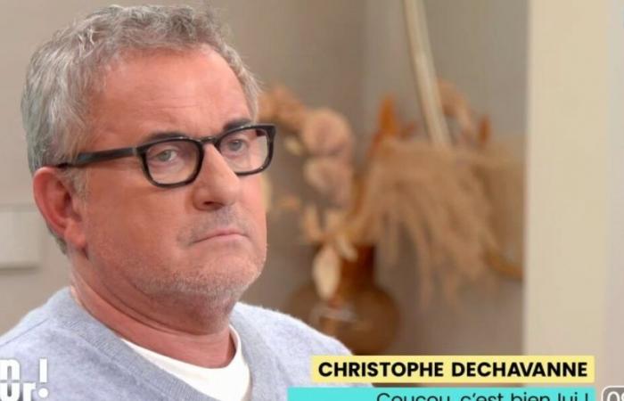 Christophe Dechavanne, molto commosso, rifiuta di parlare di suo figlio e della loro complicata relazione