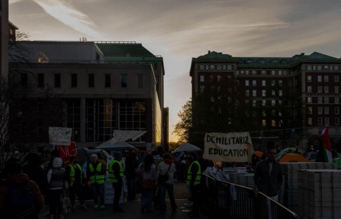 La Columbia University rinvia l’evacuazione dei manifestanti filo-palestinesi
