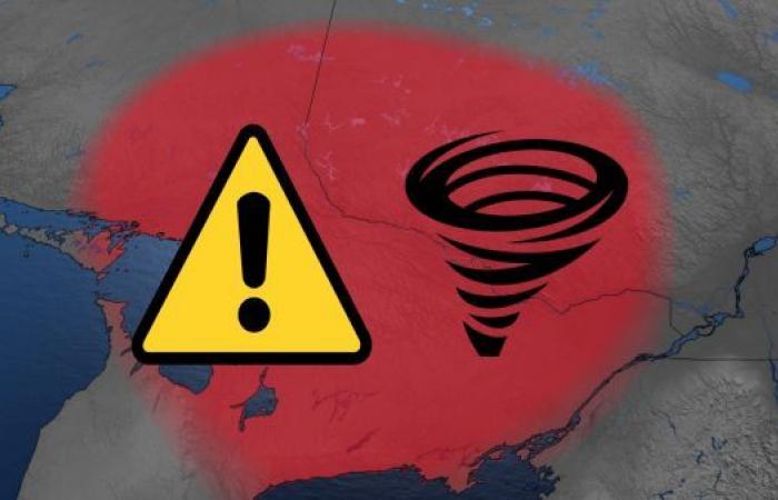 Allarme tornado in vigore in Quebec, vedere i settori interessati