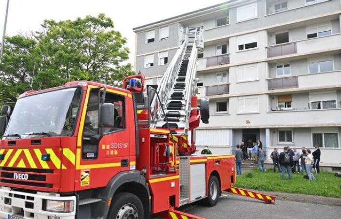 Violento incendio in un appartamento nel quartiere Sablard di Limoges, ricoverato l’inquilino