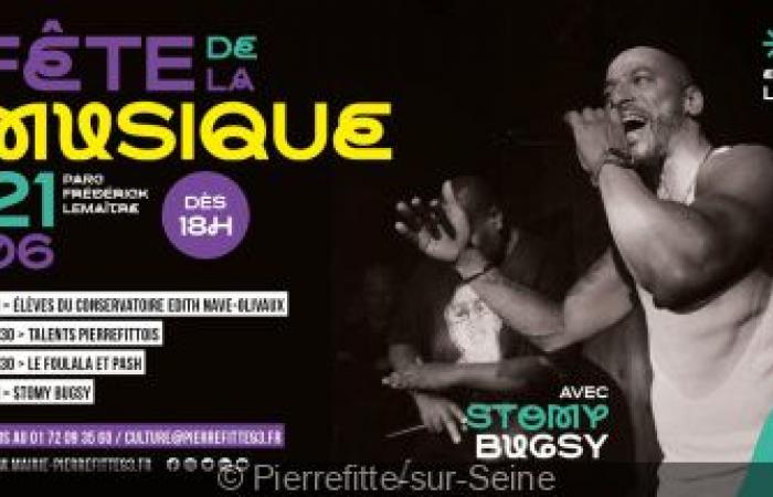 Festival della Musica 2024: Stomy Bugsy a Pierrefitte-sur-Seine (93)
