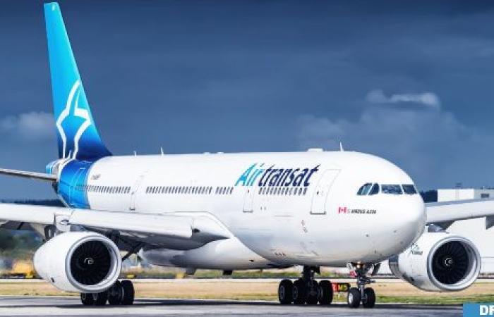 Air Transat: il volo inaugurale Montreal-Marrakech atterra all’aeroporto di Marrakech-Menara