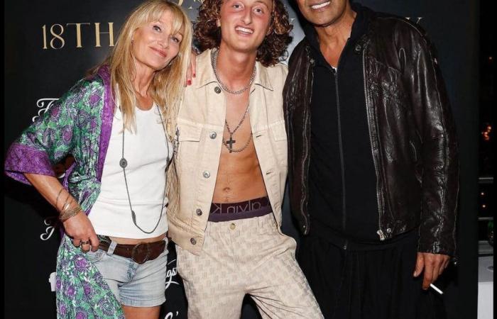 Il figlio di Yannick Noah e Isabelle Camus si diverte con Jade Hallyday e Stella Belmondo