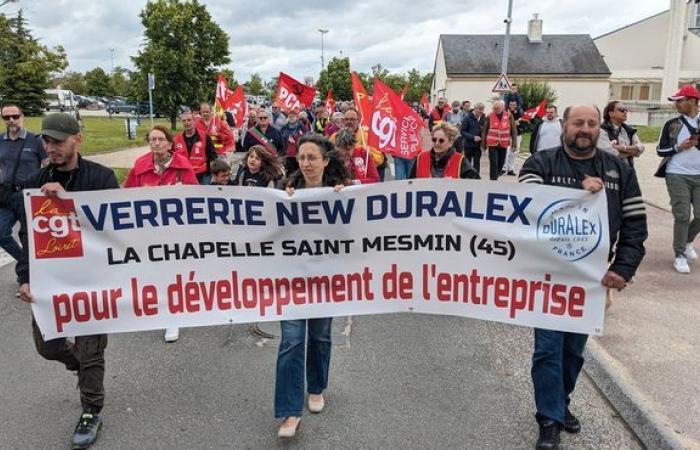 “Lasciate che l’azienda continui a funzionare, non importa come”: una manifestazione a sostegno di Duralex, nel Loiret