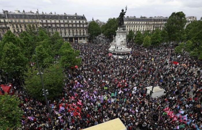 Secondo la polizia, in Francia 250.000 persone hanno marciato contro l’estrema destra; Gabriel Attal presenta le misure del campo presidenziale