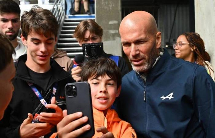 Zinédine Zidane, l’altra stella della 24 Ore di Le Mans
