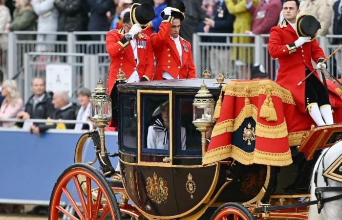 Francia – Mondo – Kate Middleton torna in pubblico alla parata del compleanno di Carlo III