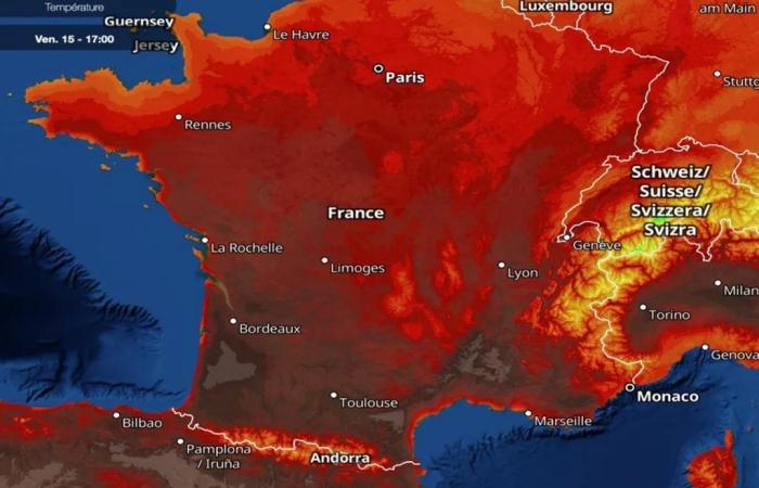 dove moriremo di caldo quest’estate in Francia?