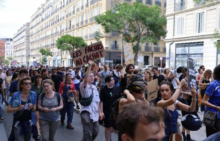 Diverse centinaia di migliaia di oppositori dell’estrema destra hanno marciato sabato in Francia…