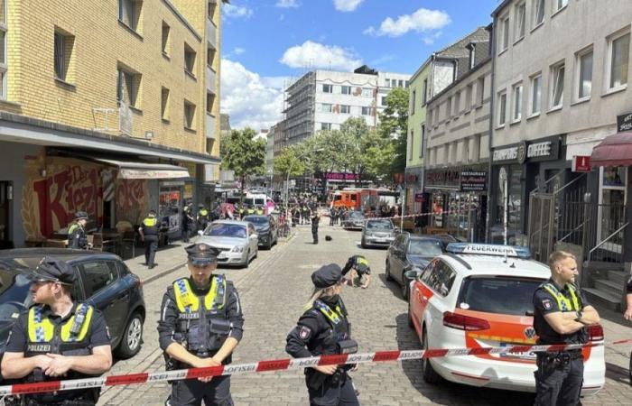 La polizia tedesca spara a un uomo armato di ascia nella città ospitante di Euro 2024