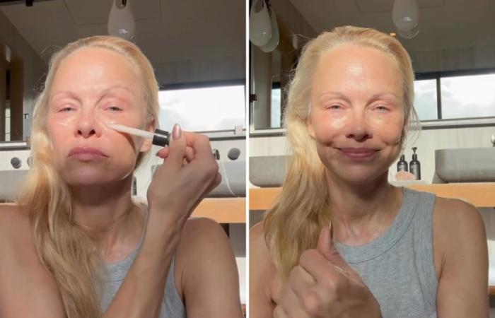 La beauty routine di Pamela Anderson vi lascerà senza parole