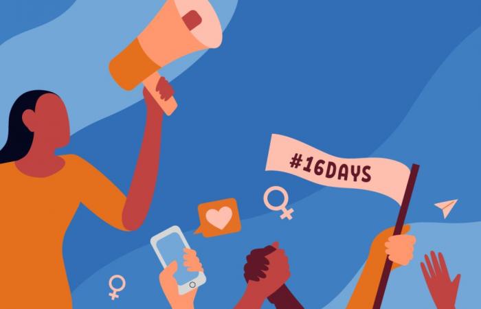 16 giorni di attivismo contro la violenza di genere