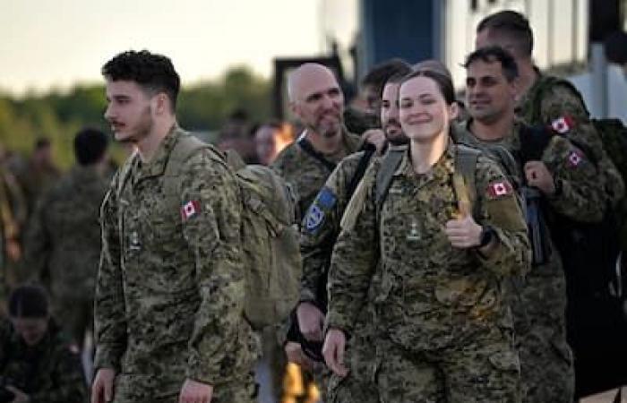 Operazione REASSURANCE: diversi soldati di Valcartier sbarcano in Lettonia