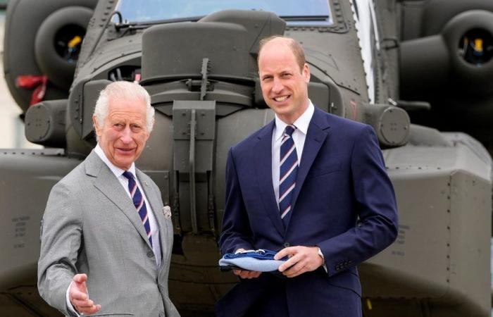 Il principe William augura al re britannico una felice festa del papà
