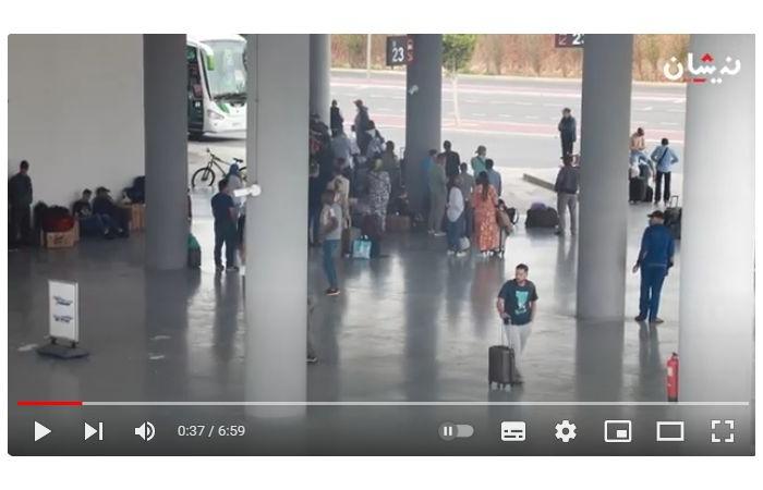 Marocco: viaggiatori bloccati alla stazione di Rabat. Nessun autobus (video)