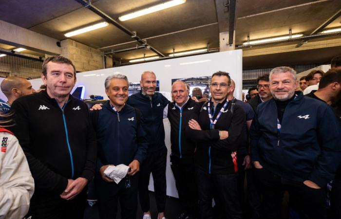 La giornata pazzesca di Zinédine Zidane alla 24 Ore di Le Mans