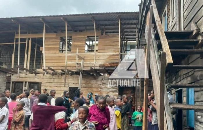 Goma: crollo di un soffitto in costruzione a Ep Kalangala, almeno 10 feriti