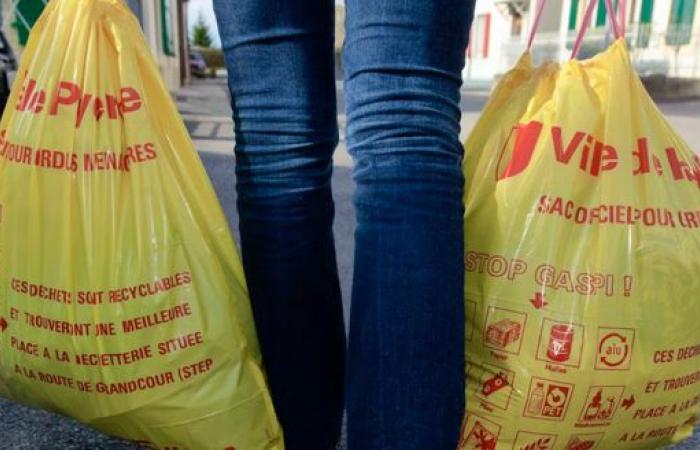 Sacchi della spazzatura per sostenere la causa Nati rabbrividiscono a Ginevra