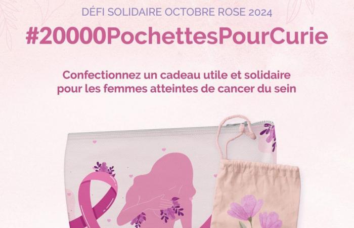 “20.000 buste per Curie”: raccogliere la sfida 2024 dell’Institut Curie e realizzare oggetti pratici e confortevoli per i pazienti – Institut Curie