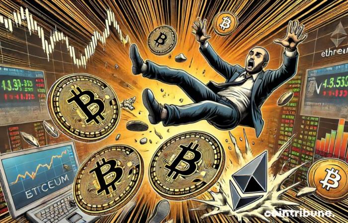 Bitcoin ed etere in caduta libera!