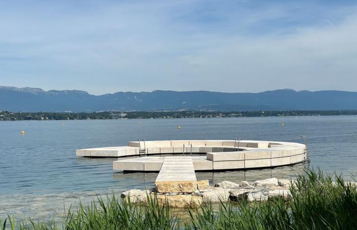 Cologny: inaugurato un nuovo stabilimento balneare