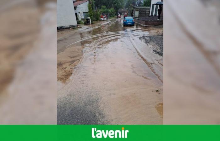 Inondazioni a Hannut: “Grande metà dei villaggi di Hannut sono colpiti dall’acqua”, questo martedì sera