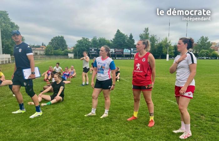 Rugby. La squadra militare femminile francese si allena in Dordogna