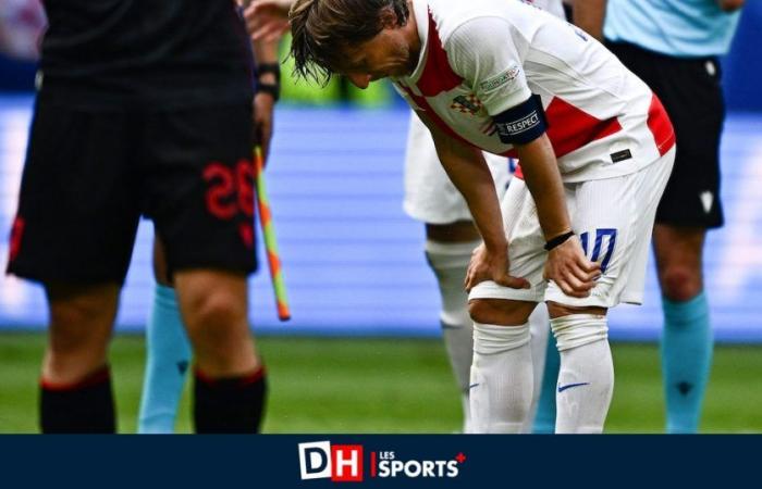 Euro 2024: contro l’Albania Modric ha sbagliato un altro passo nel suo ultimo ballo