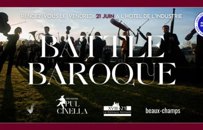 BATTAGLIA BAROCCA – PULCINELLA ENSEMBLE Hôtel de l’Industrie Parigi venerdì 21 giugno 2024