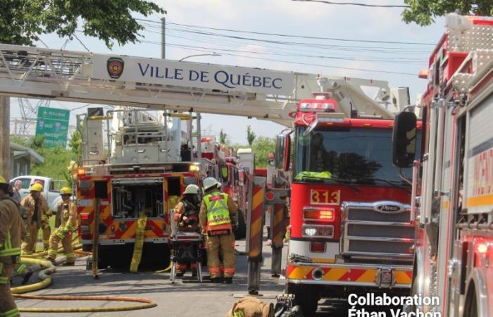 Un incendio è scoppiato in un’abitazione in avenue Laurin nel Quebec