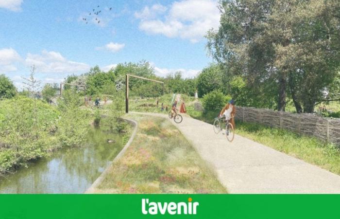 Verrà creato un nuovo parco lungo il canale ad Athus, per un milione di euro