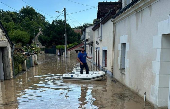 il comune di Bridoré colpito da un’improvvisa e spettacolare alluvione