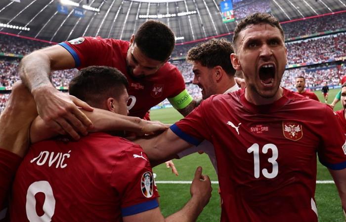 La Serbia salva un punto contro la Slovenia