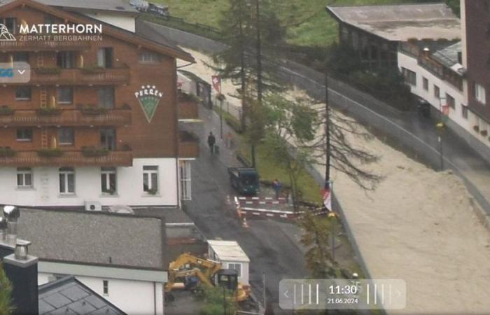 La località di Zermatt isolata dal mondo a causa di inondazioni e colate detritiche – rts.ch