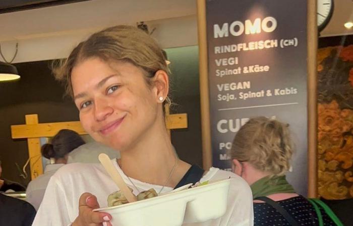 “Zwei Kunden haben geweint”: Zendaya geht a Zurigo Momos essen