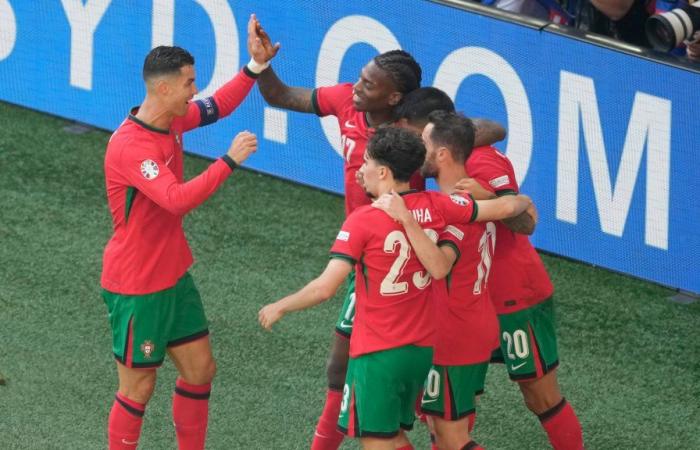 Cristiano Ronaldo, il Portogallo conquista il posto nella fase a eliminazione diretta grazie alla vittoria sulla Turchia a UEFA Euro 2024