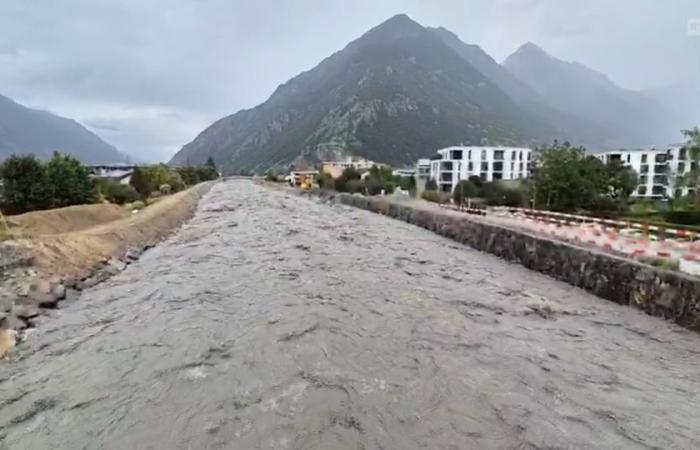 I fiumi crollano nel Vallese, “non lontano dalla catastrofe” – rts.ch