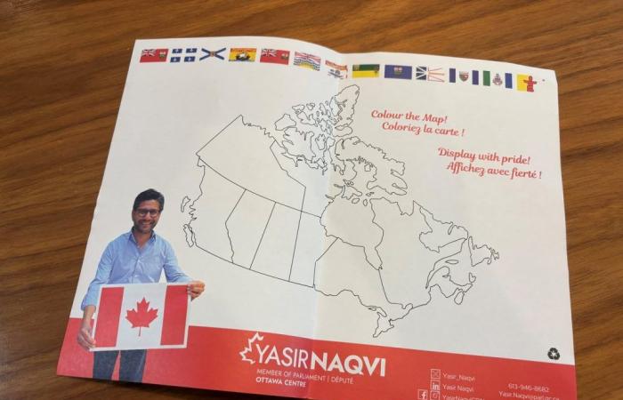 Il deputato Yasir Naqvi si è scusato per aver inviato una mappa errata del Canada