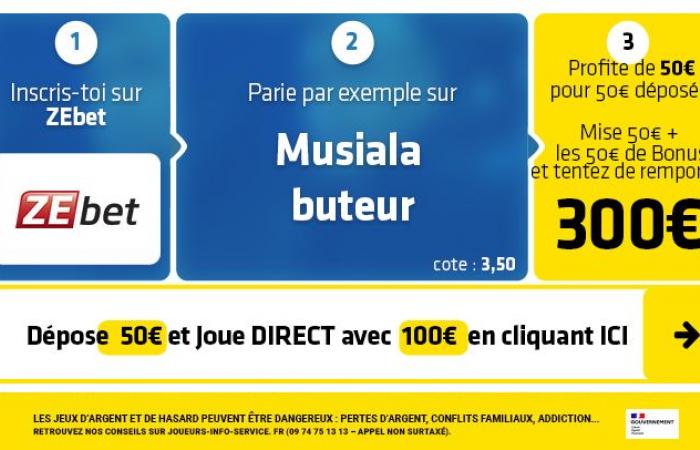 Marcatori Svizzera – Germania: quota @3.50 per Musiala ancora marcatore (€10 offerti senza togliere la carta di credito per scommettere!)