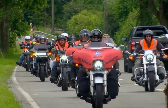Più di 300 Harley Davidson hanno sfilato a Bastogne e Houffalize