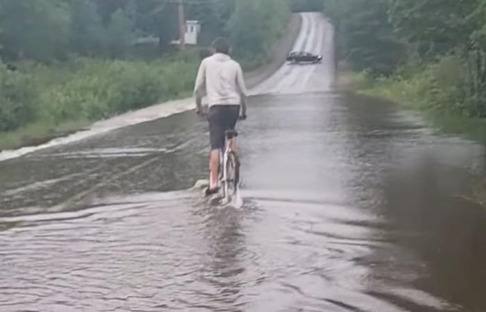 Piogge torrenziali a Lanaudière | Diverse residenze a Chertsey sono a rischio di inondazioni