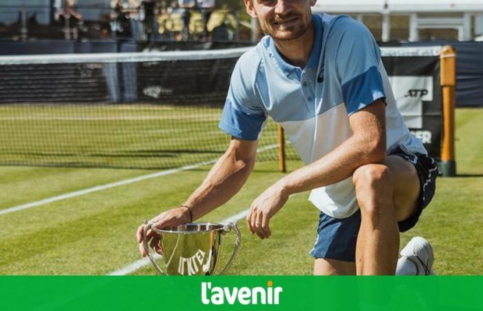 Poco prima di Wimbledon, David Goffin vince il suo primo torneo sull’erba: “Ho potuto contare sul sostegno della mia famiglia”
