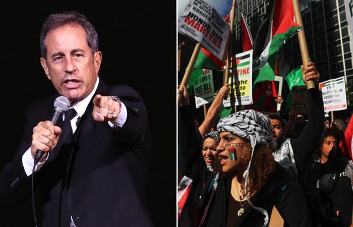 Jerry Seinfeld prende in giro i disturbatori anti-israeliani durante lo spettacolo di Melbourne: “Hai appena dato più soldi a un ebreo”