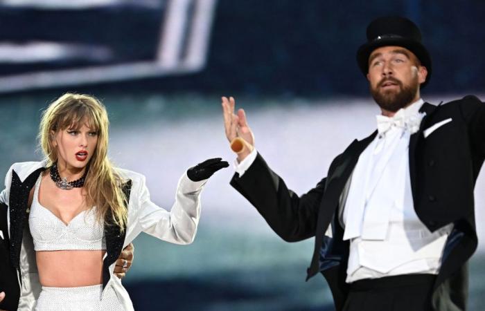 Taylor Swift porta sul palco l’amante Travis Kelce: numero a sorpresa a Londra