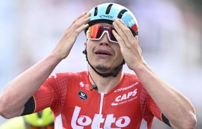 Tour 2024: il campione belga Arnaud De Lie attira l’attenzione al Lotto Dstny