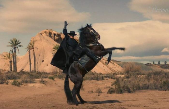 “Zorro”, la serie con Jean Dujardin, si svela in un primo trailer